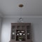 Ekena Millwork Berkshire PVC Ceiling Medallion (Canopies up to 4 1/2"), 10"OD x 3 1/2"ID x 3/4"P, Bright Coat Gold CMP10BEBGL - alternate 10